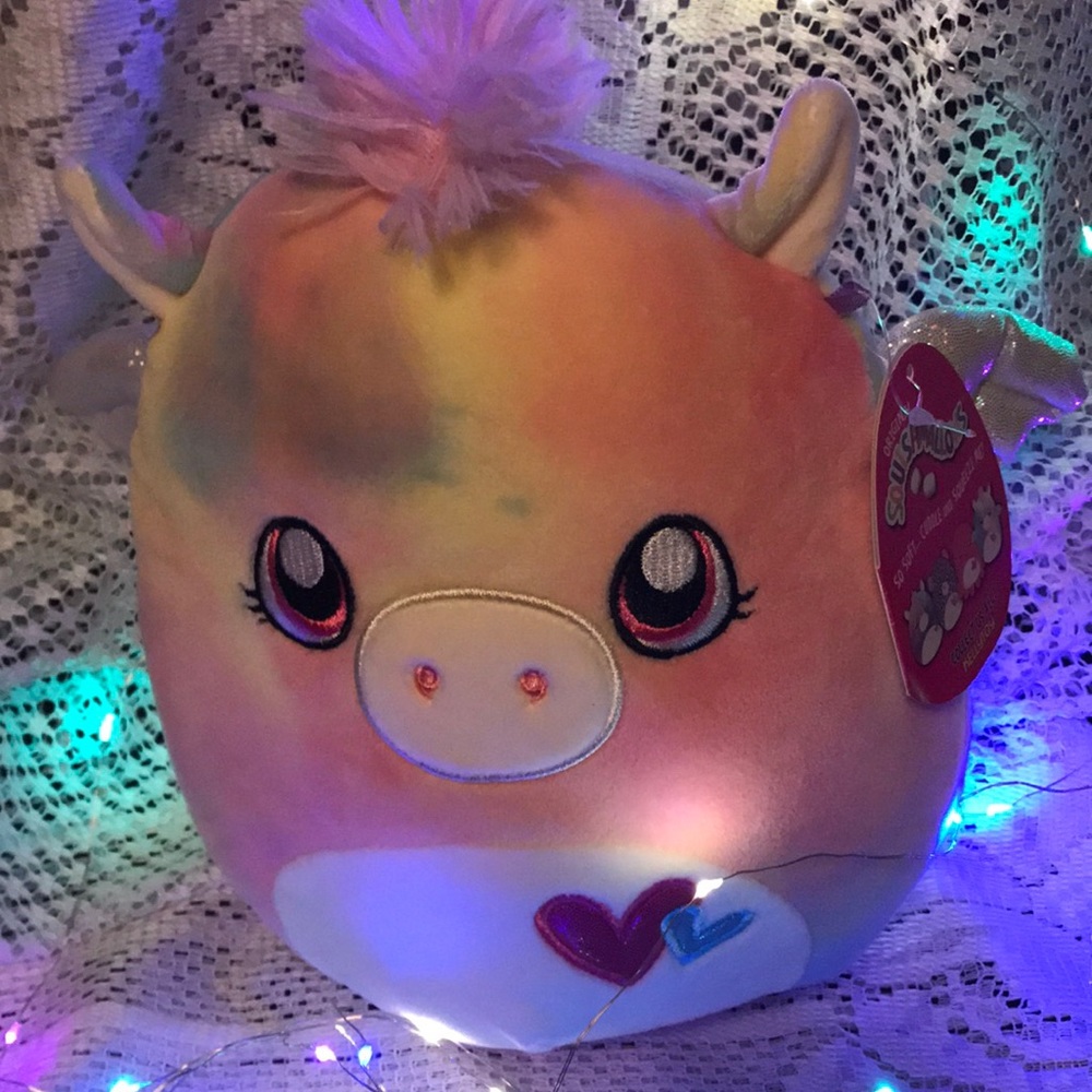 NWT Squishmallow Pink Tag. Paisley the PegaCorn!